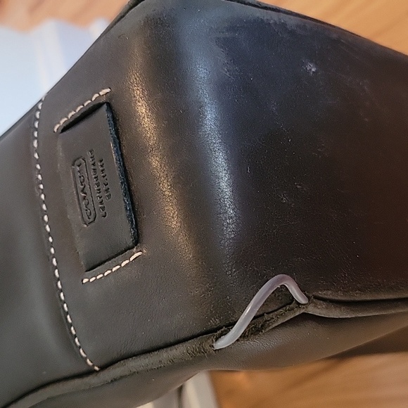 Coach Black leather Laptop office bag - Picture 6 of 8